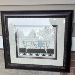 Small Bathroom Photo in Frame