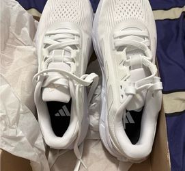 Adidas White Low-Top Sneakers