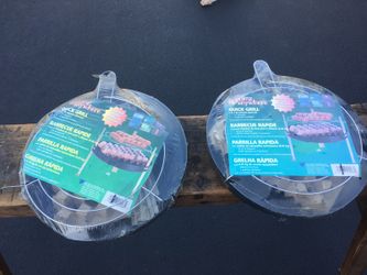 Two disposable Quick Grills