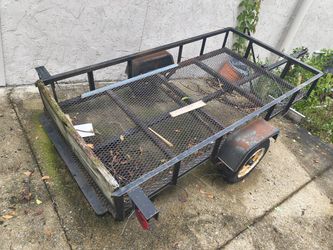 Heavy-Duty Utility Trailer – $325 – AS-IS