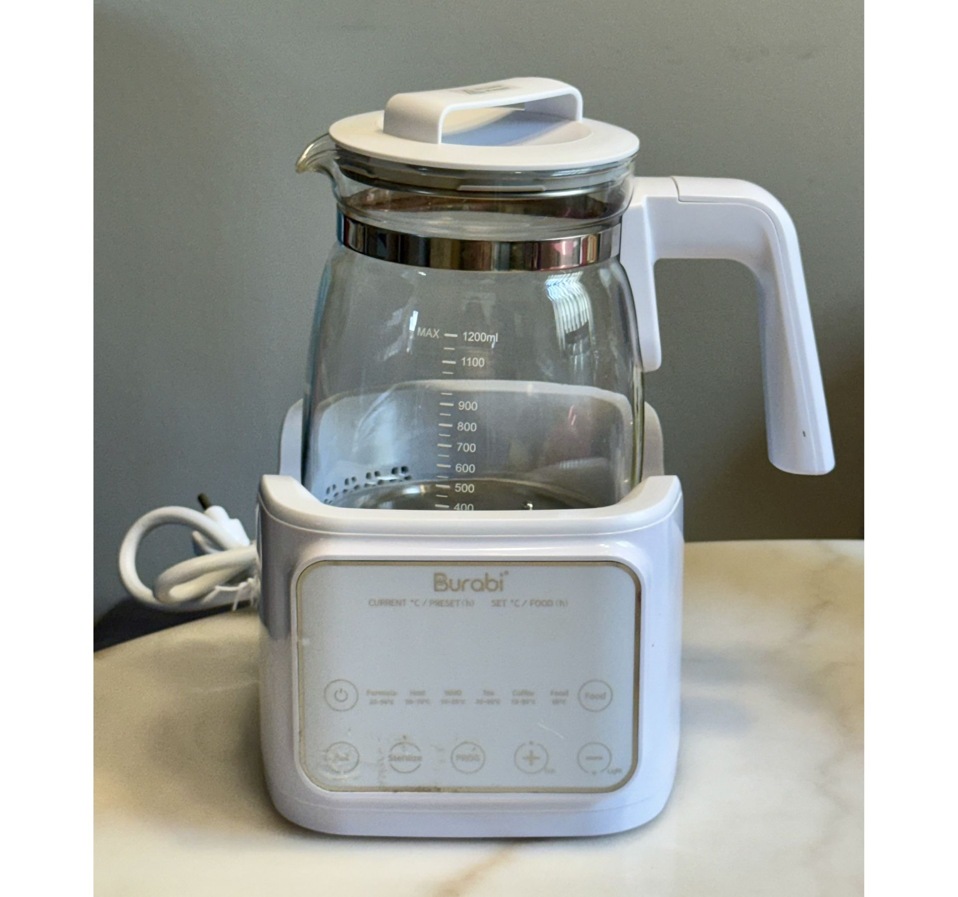 Burabi Baby Formula Kettle with Accurate Temperature Control 