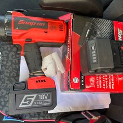 2024 Snap On impact Drill With Two Batteries 