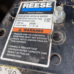 Reese 5th Wheel Boat Trailer Hitch