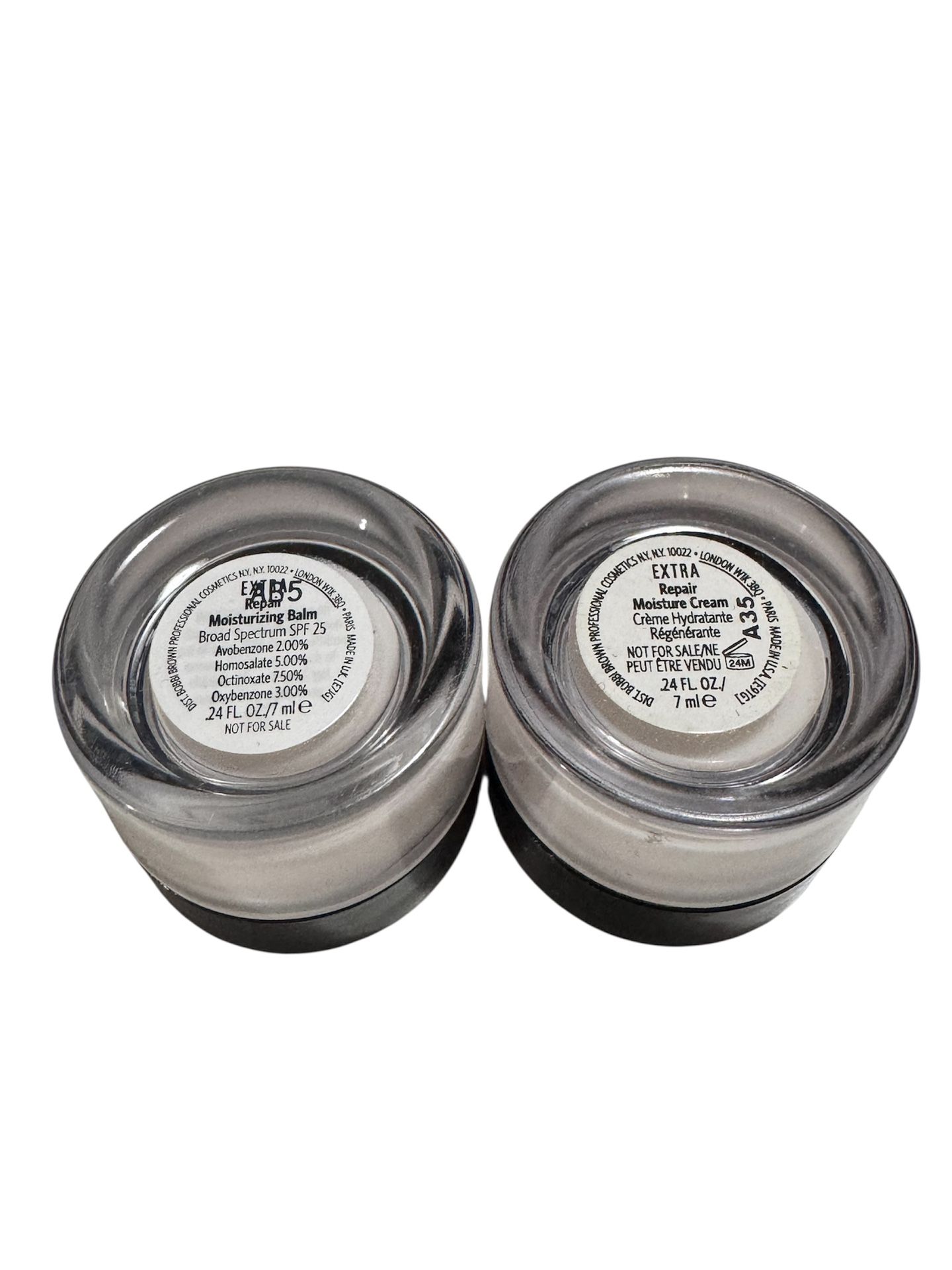 Bobbi Brown Extra Repair Moisturizing Balm & Moisture Cream Travel Size 7ml NEW