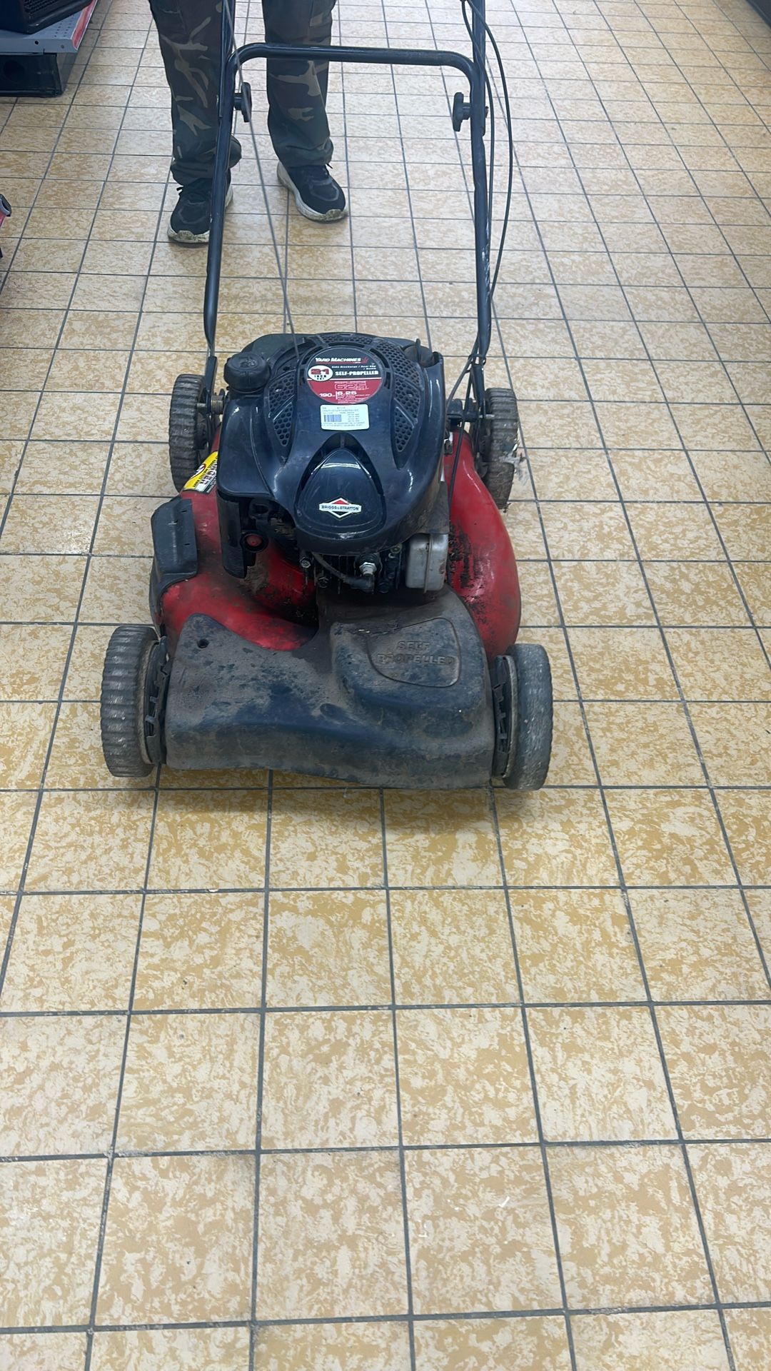Yardmachine Lawnmower Layaway Today $12 Down