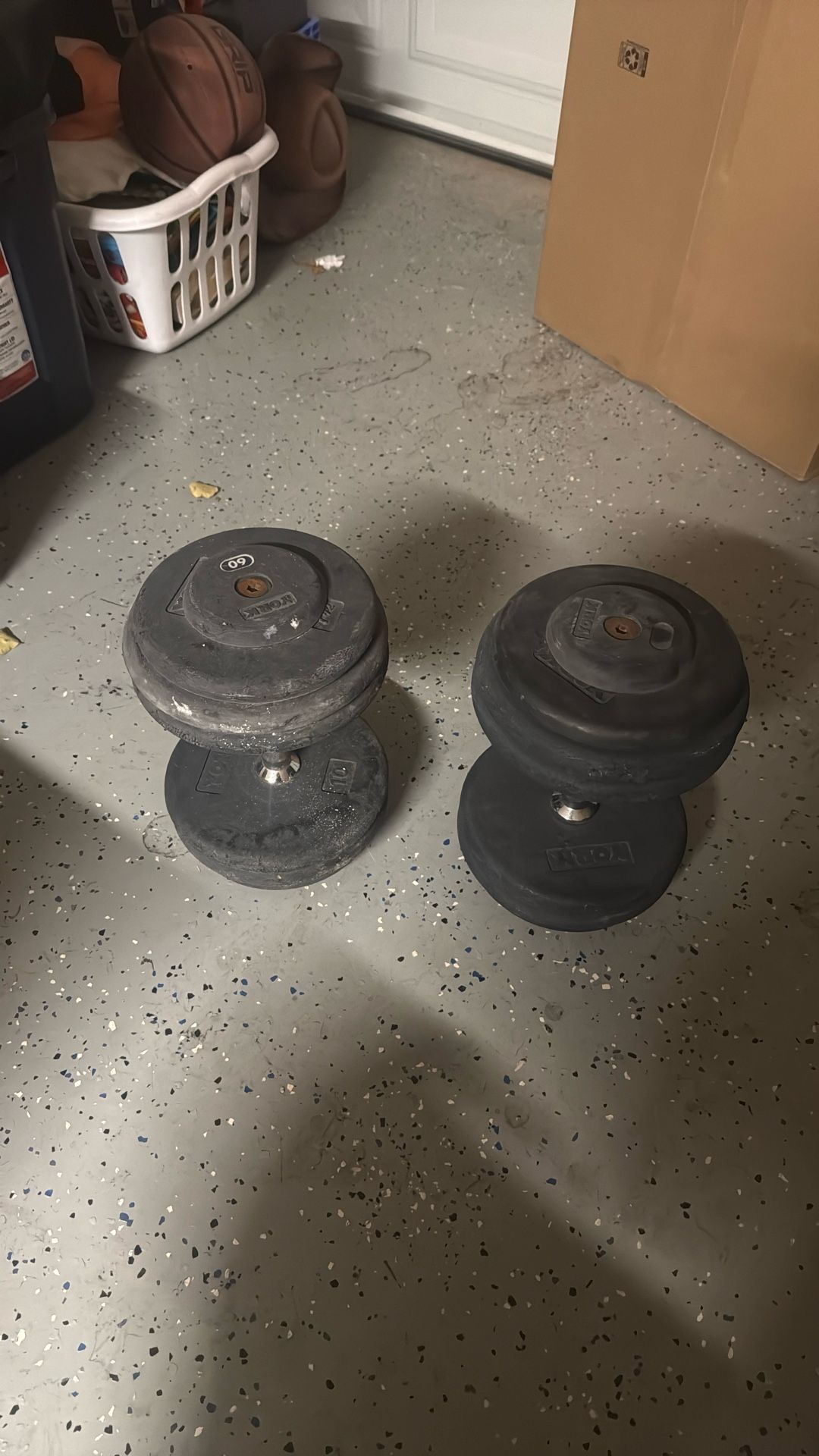60lb Dumbbells