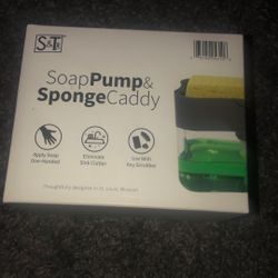 Soap Pump & Sponge Caddy