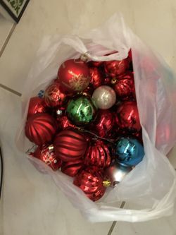 Bag of ornaments