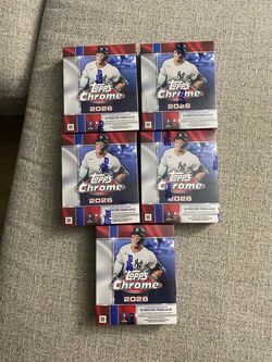 2026 Topps Chrome Baseball mega Box