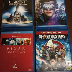 Blue Ray DVD's   $3 each 