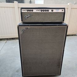 The Fender Silverface Bassman 100 1(contact info removed)