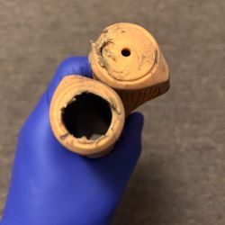 Orange lock on grips