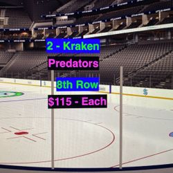 Kraken Predators Tickets 