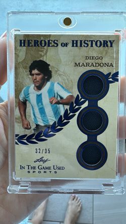 Diego Maradona 3 patches GAME USED 32/35