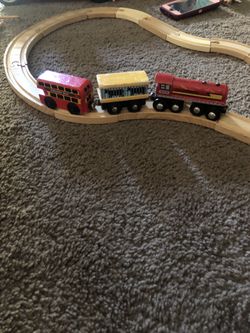 Tracks, trains, wagon