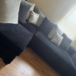 $750 Black Sofa 