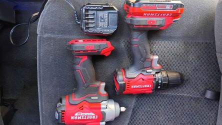 Drill and Impact 20v Craftsman