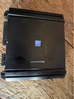 Alpine 4 channel amp
