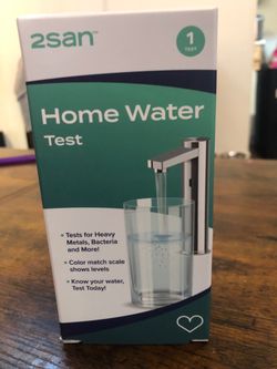 2 San Home Water Test