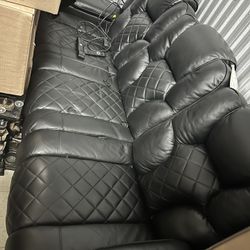 Leather Couch