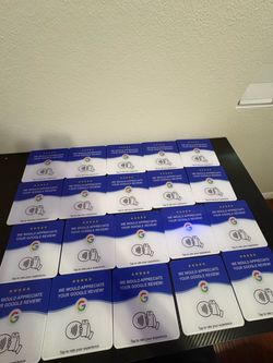 Google Review cards