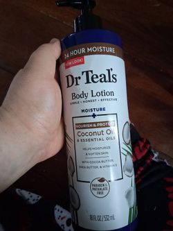 Dr Teal's Coconut Oil Body Lotion 18 oz