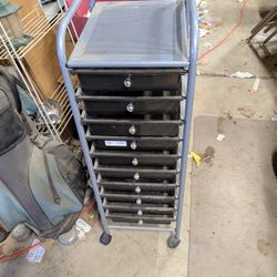 Metal Organizer 9 Drawers