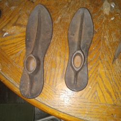 Antique Vintage Cast Iron Metal Cobbler Shoe Form 