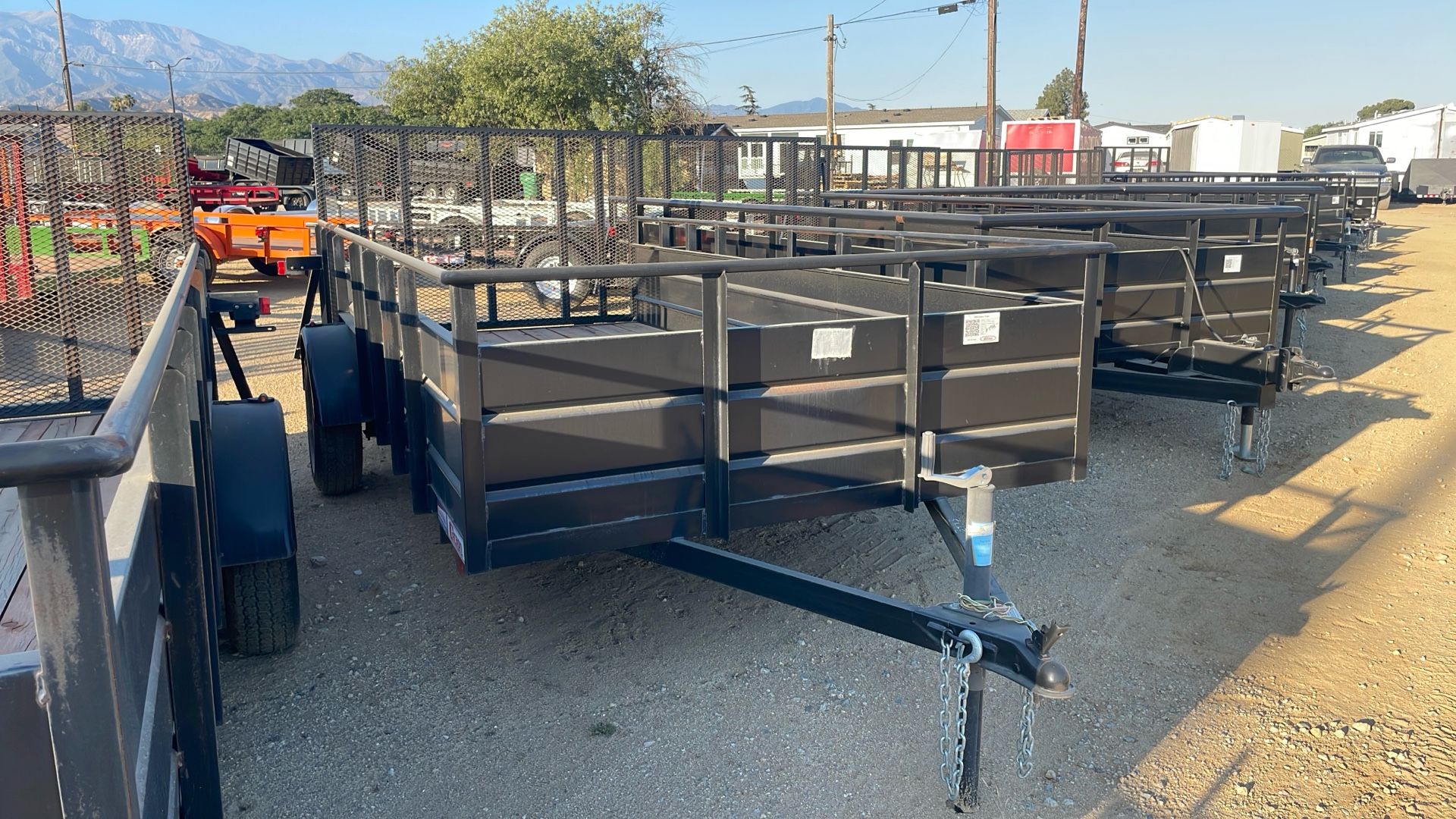 6.5x14 Single Axle Landscaping Trailer