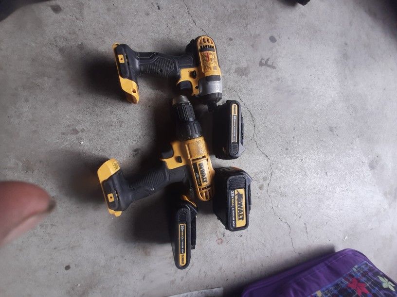 Dewalt 20 Volt Tools