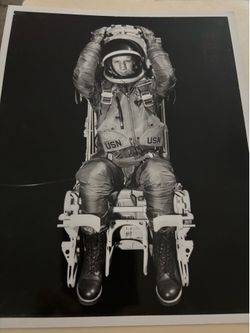 Engineer demonstrates how to eject from an aircraft