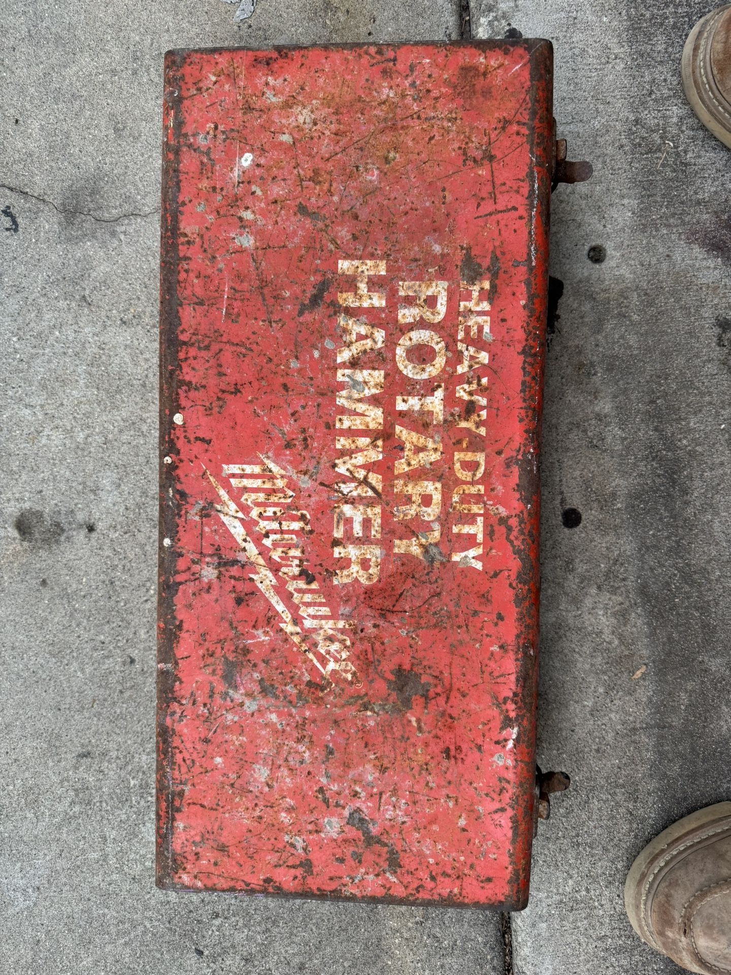 Old School Milwaukee Rotary Hammer 