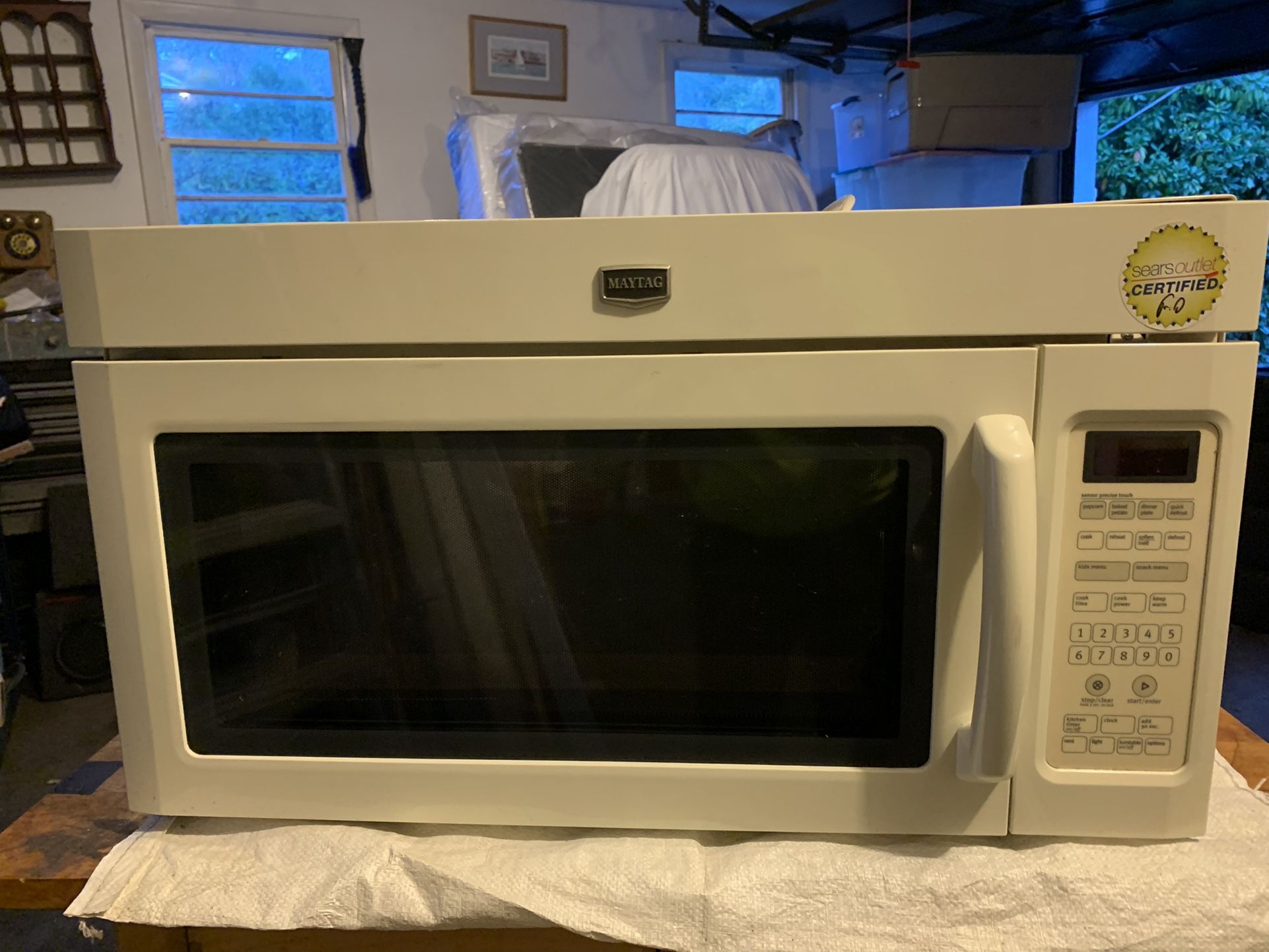New Maytag Microwave