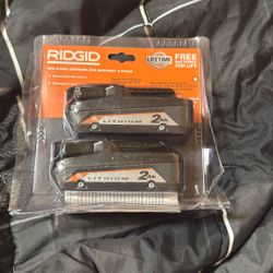 Ridgid Batteries 2.0 Ah