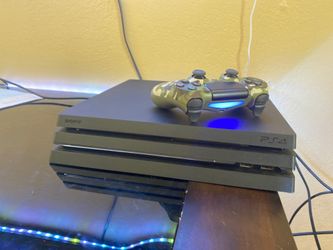 PS4 Pro 1 Terabyte With One Controller