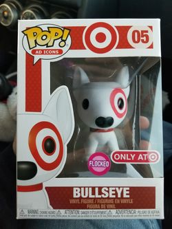 Bullseye flocked red collar EXC.