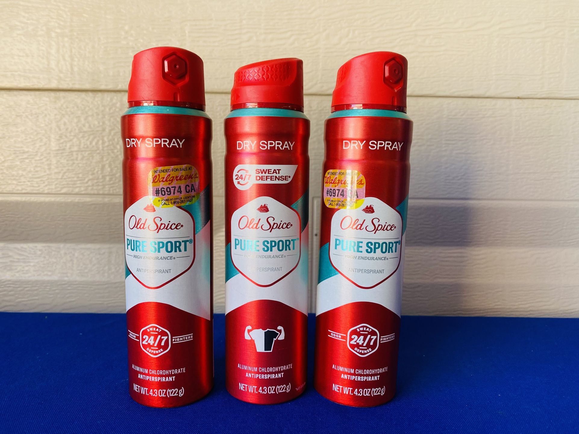 Old Spice Dry Spray Deodorants
