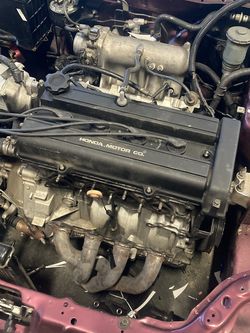 Fully Built B18b1 Motor Swap