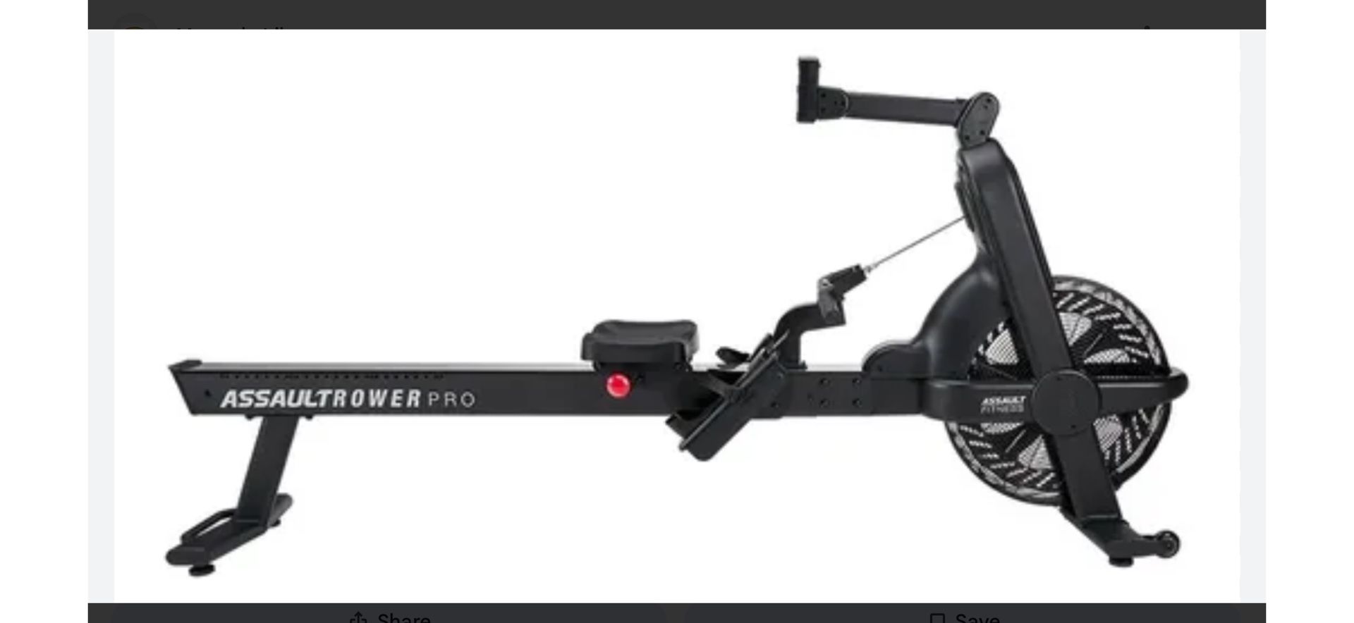 Assault Rower Pro (LIKE NEW USED 3x)
