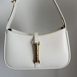 Charles & Keith Shoulder Bag - White 