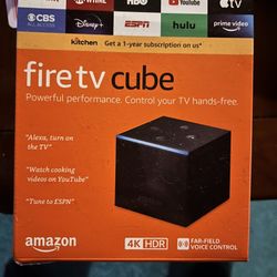 Fire Tv Cube With Built In Alexa 