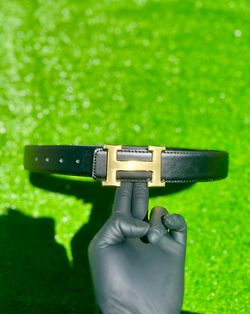 HER*MES Gold Belt