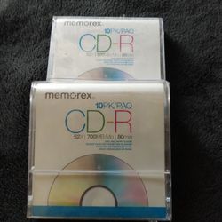 #2 Memorex 10Packs CD-R Blank Discs