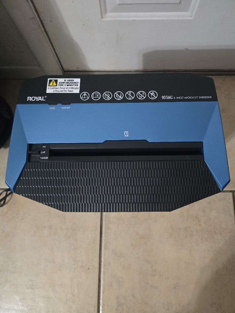 8 Sheet Paper Shredder