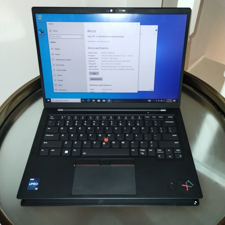 Lenovo Thinkpad X1 Carbon Gen 11 Core i7-1365U 32GB RAM 512GB SSD Laptop