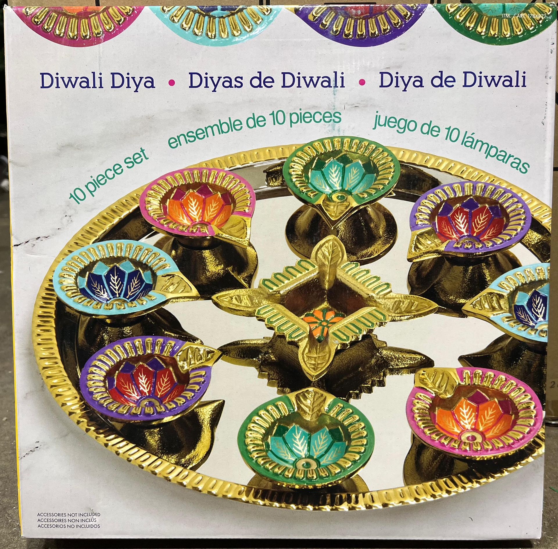 Diwali Diya Lanterns 10 Piece