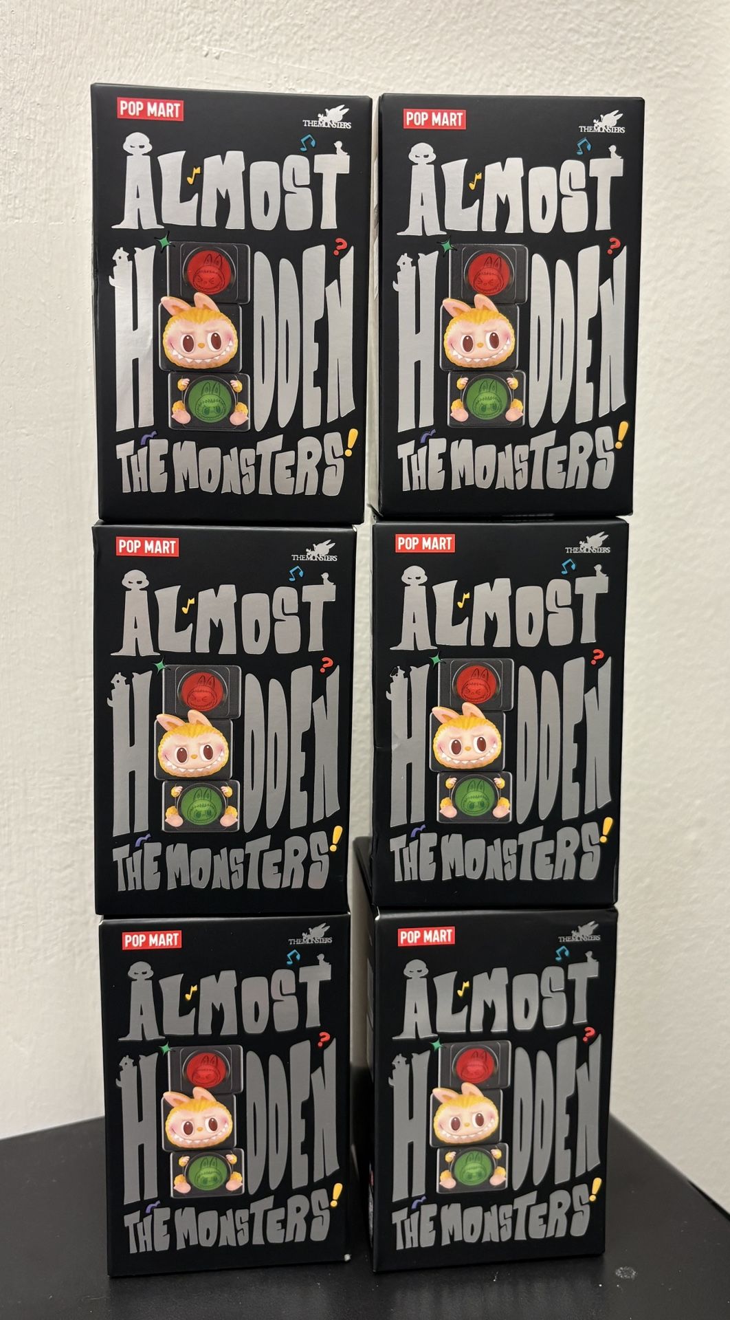 Labubu POPMART Monsters Almost Hidden 1 Blind Box NEW (From Japan)