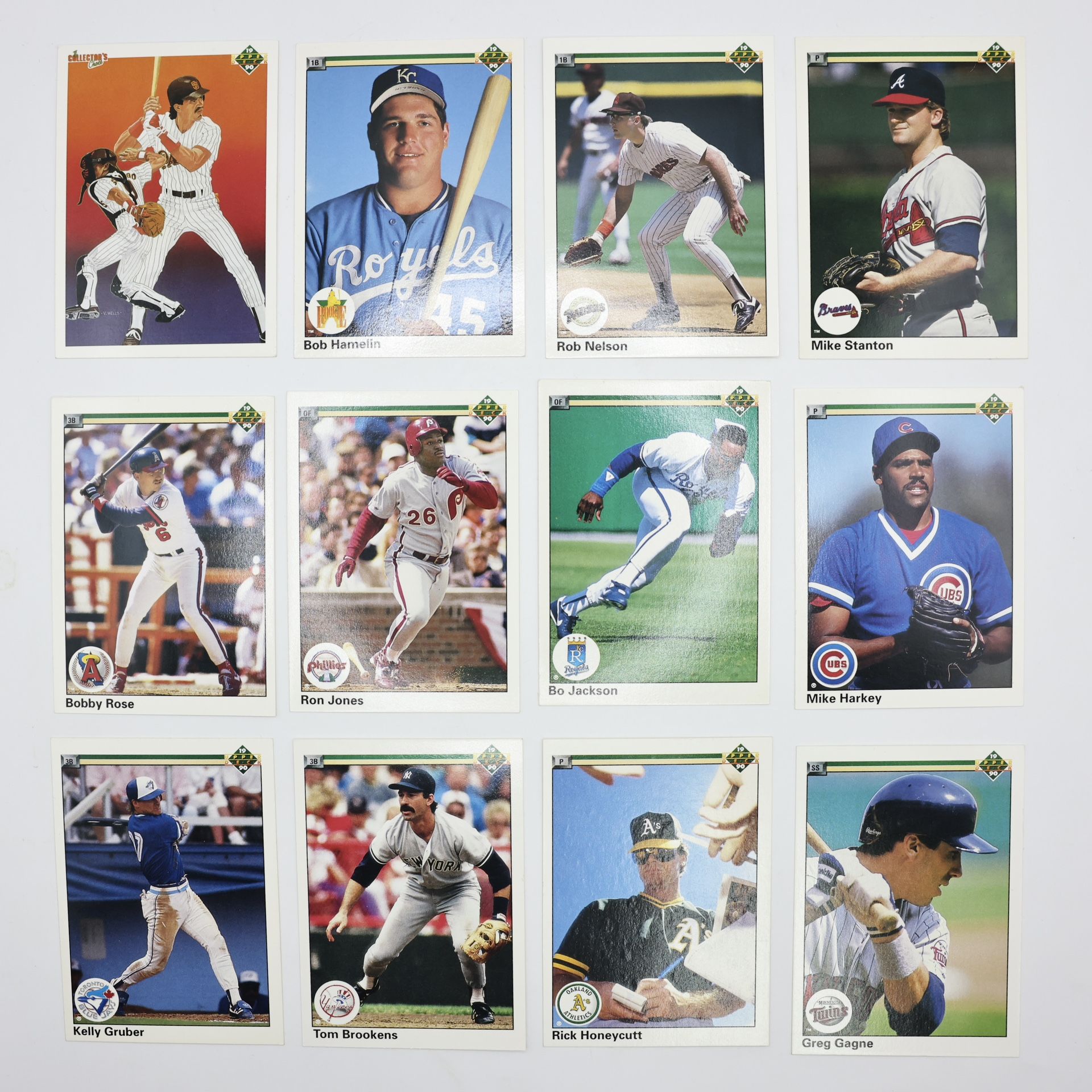 1990 Upper Deck Baseball Cards - Lot of 35