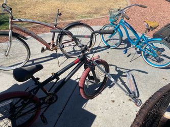 Bicycle Lot - Three Bikes