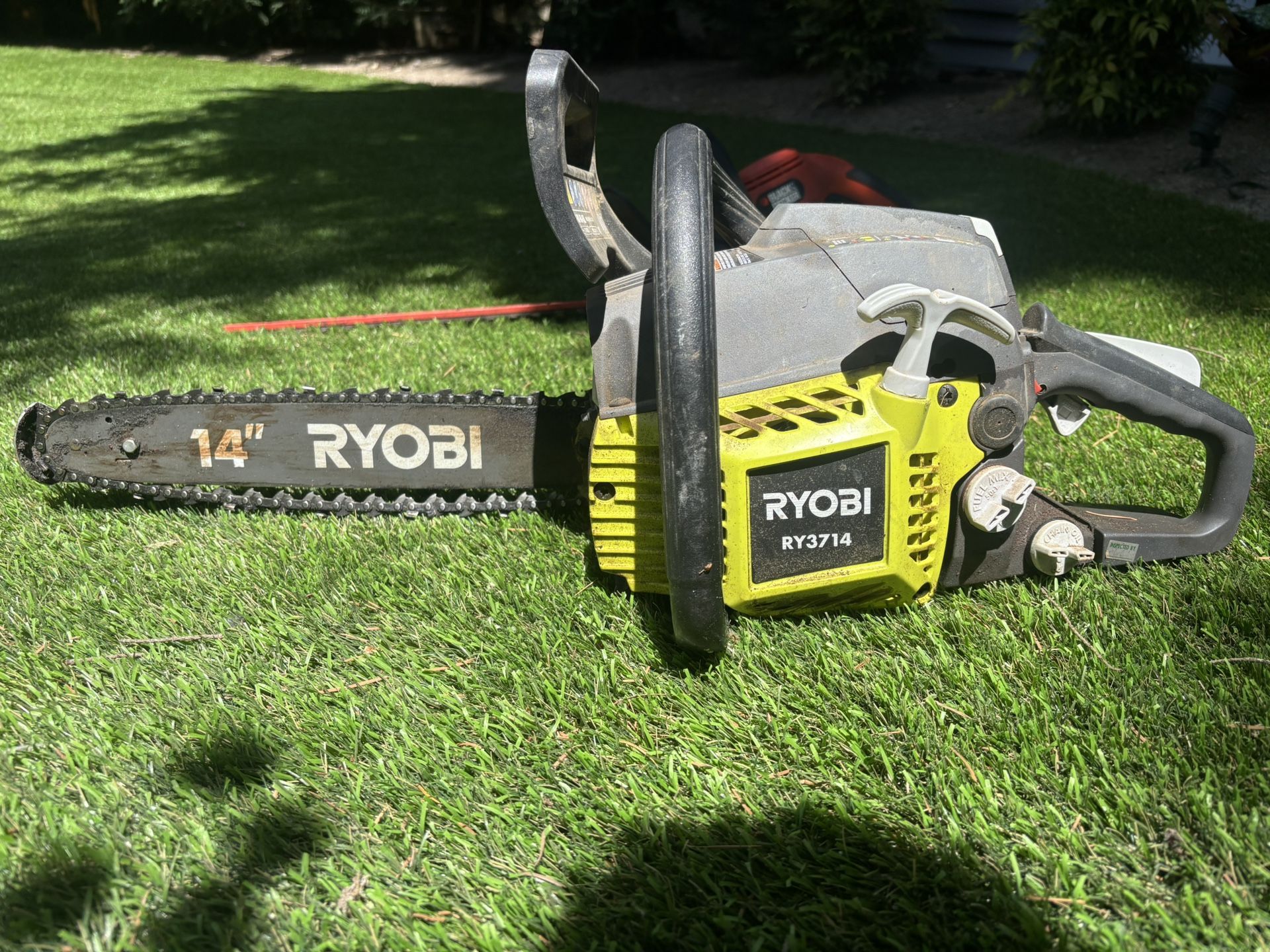 Ryobi 14” Chain Saw RY3714